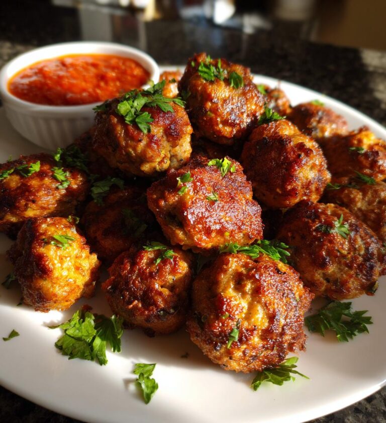 Air Fryer Turkey Meatballs