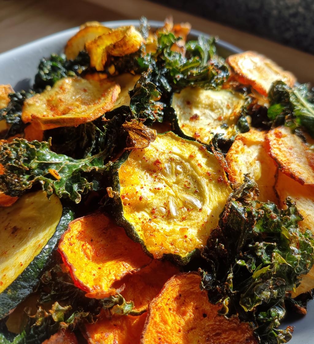 Air Fryer Veggie Chips