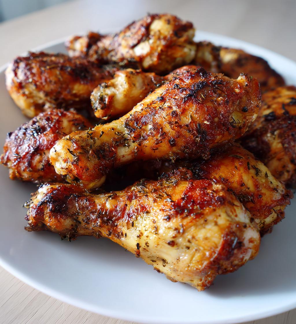 Crispy, Juicy Air Fryer Chicken Legs