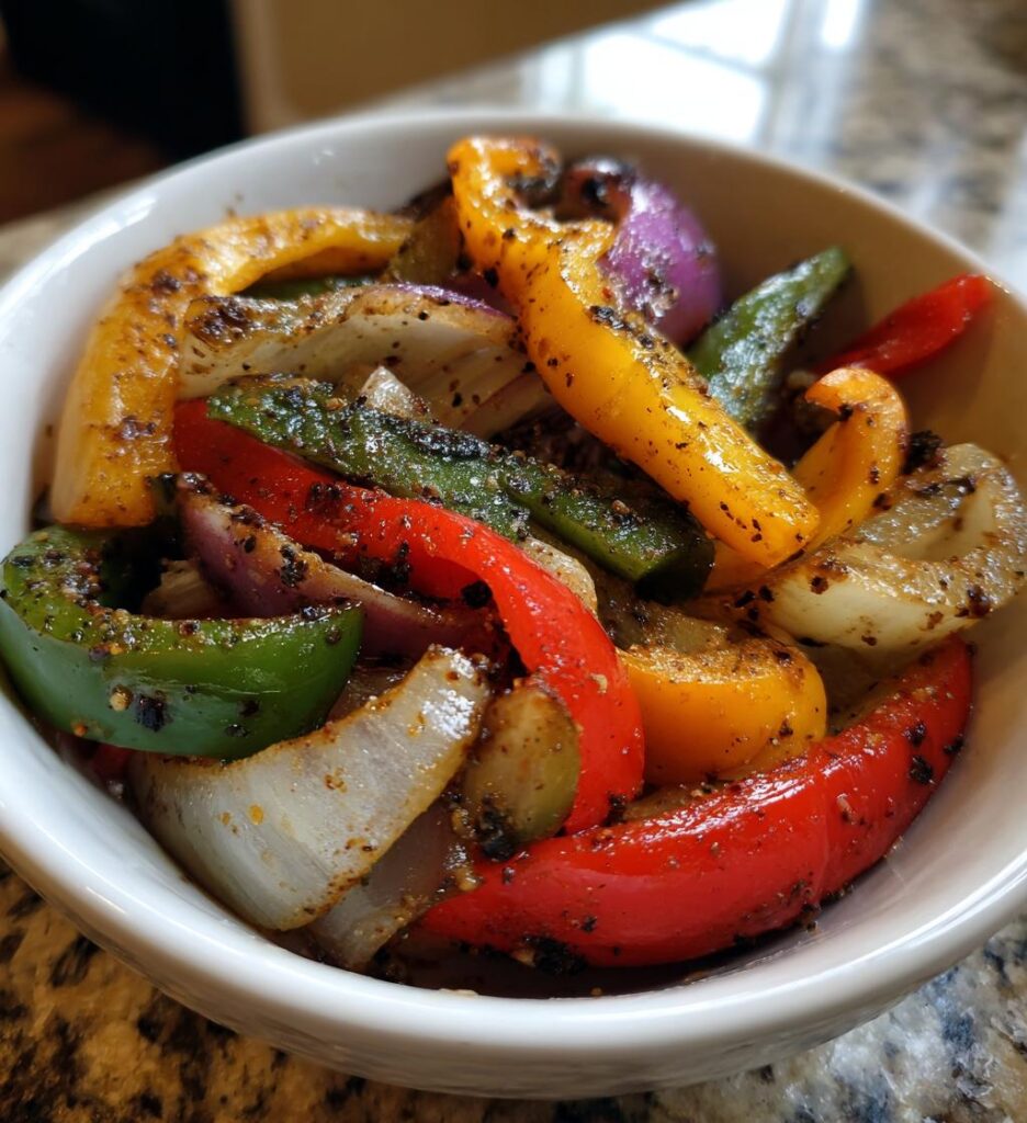 air fryer fajita vegetables