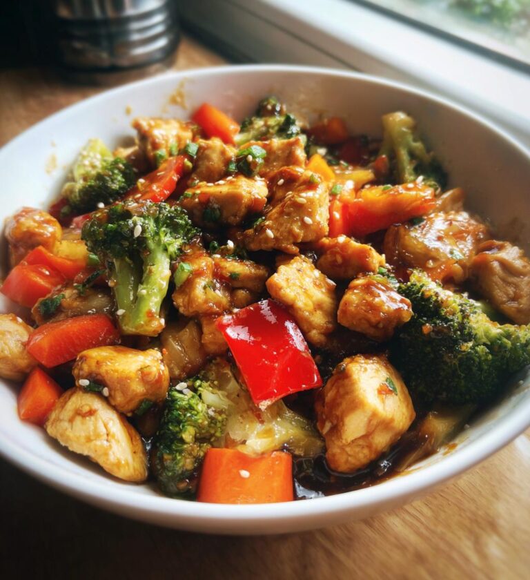 air fryer hibachi chicken and vegetables