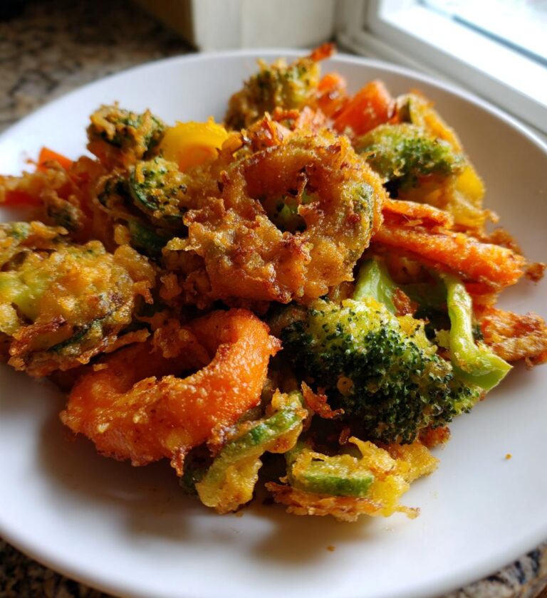 air fryer tempura vegetables
