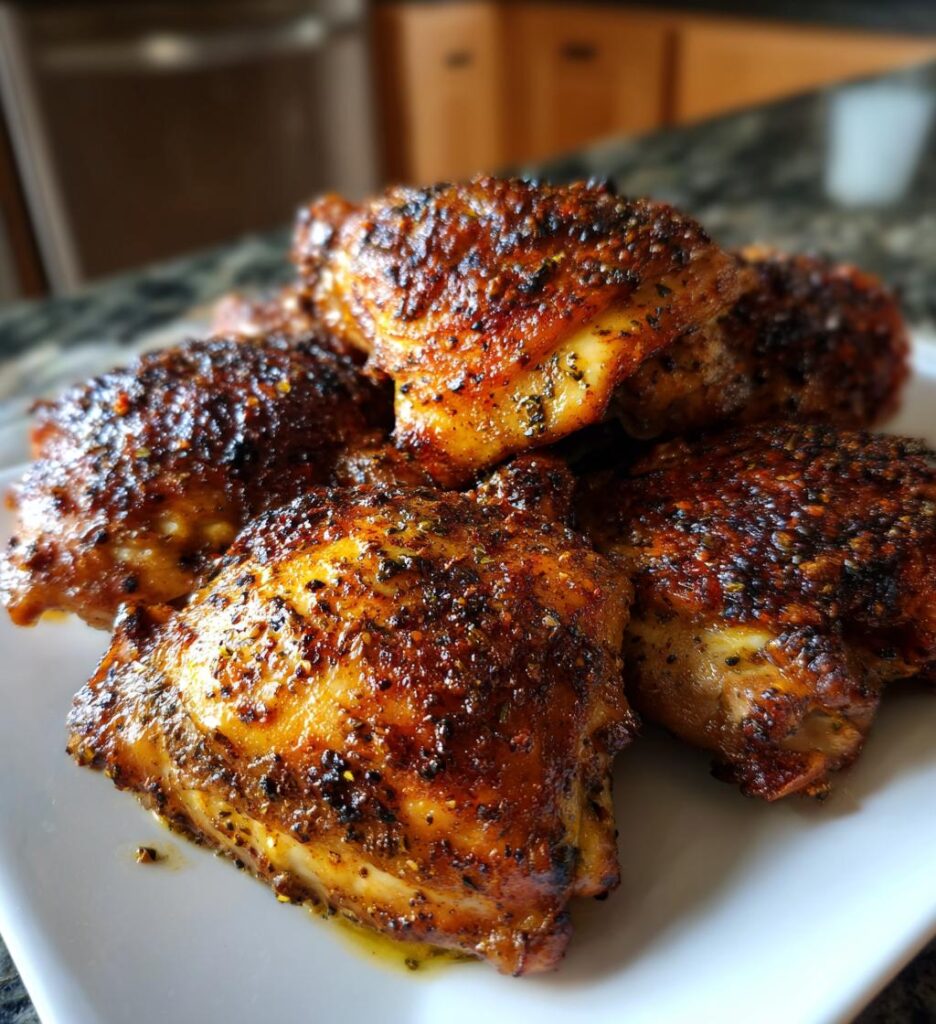 bone in chicken thigh recipes air fryer