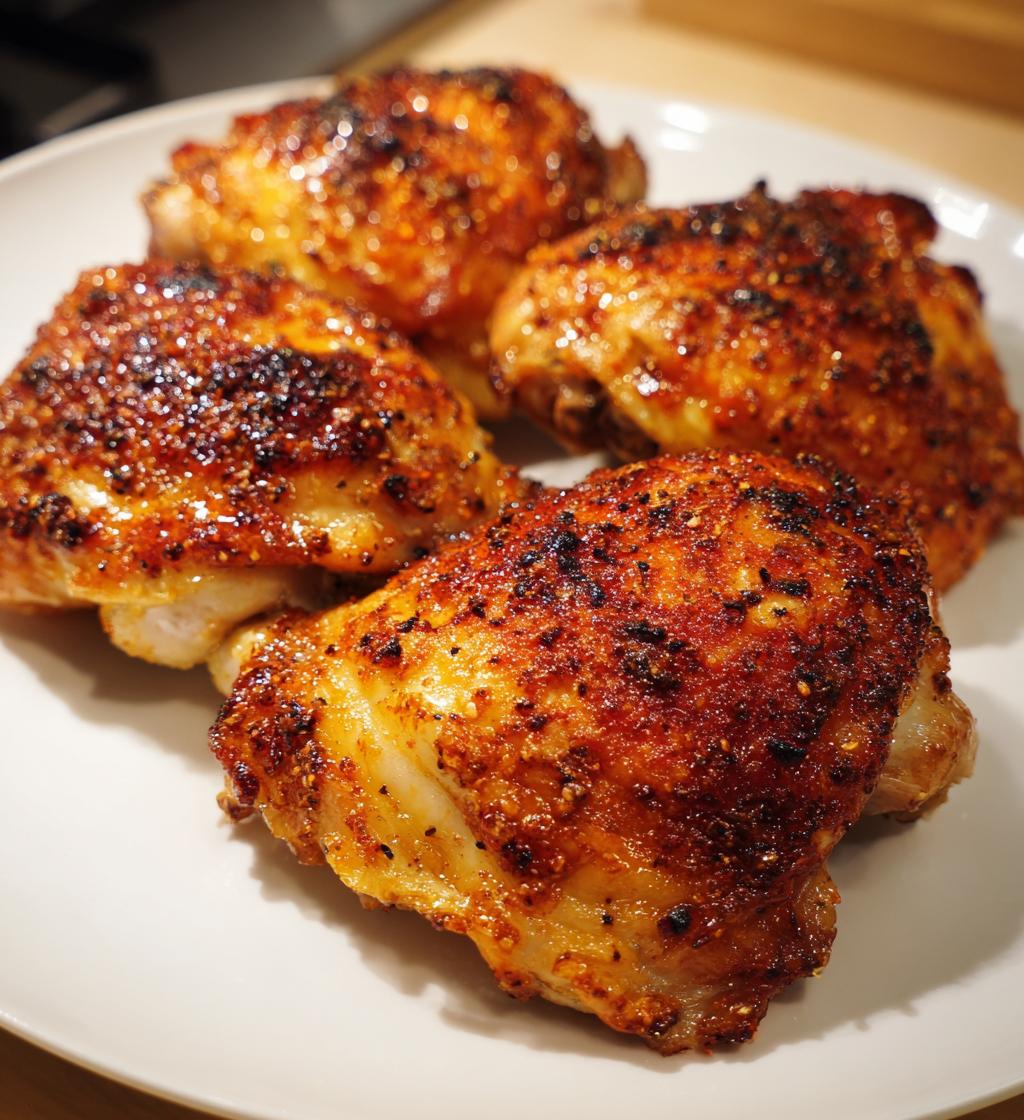 chicken thigh air fryer recipes