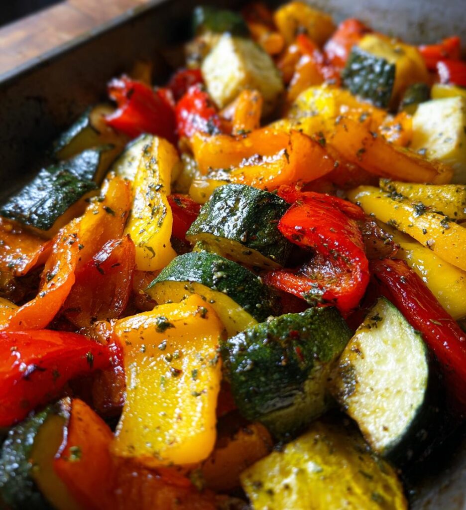 roasted vegetables in air fryer
