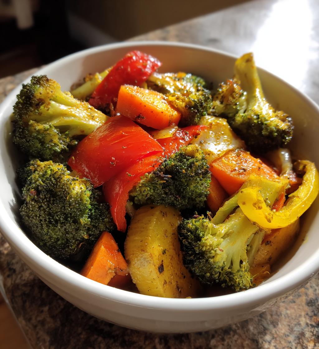 vegetables in air fryer