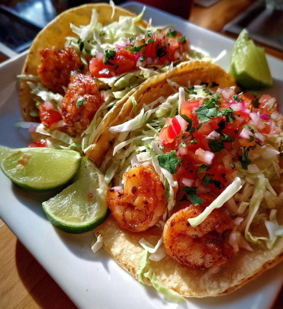 15-Minute Air Fryer Shrimp Tacos