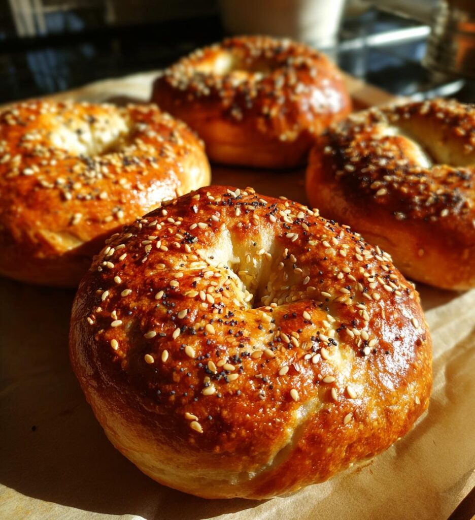 3 ingredient bagels air fryer