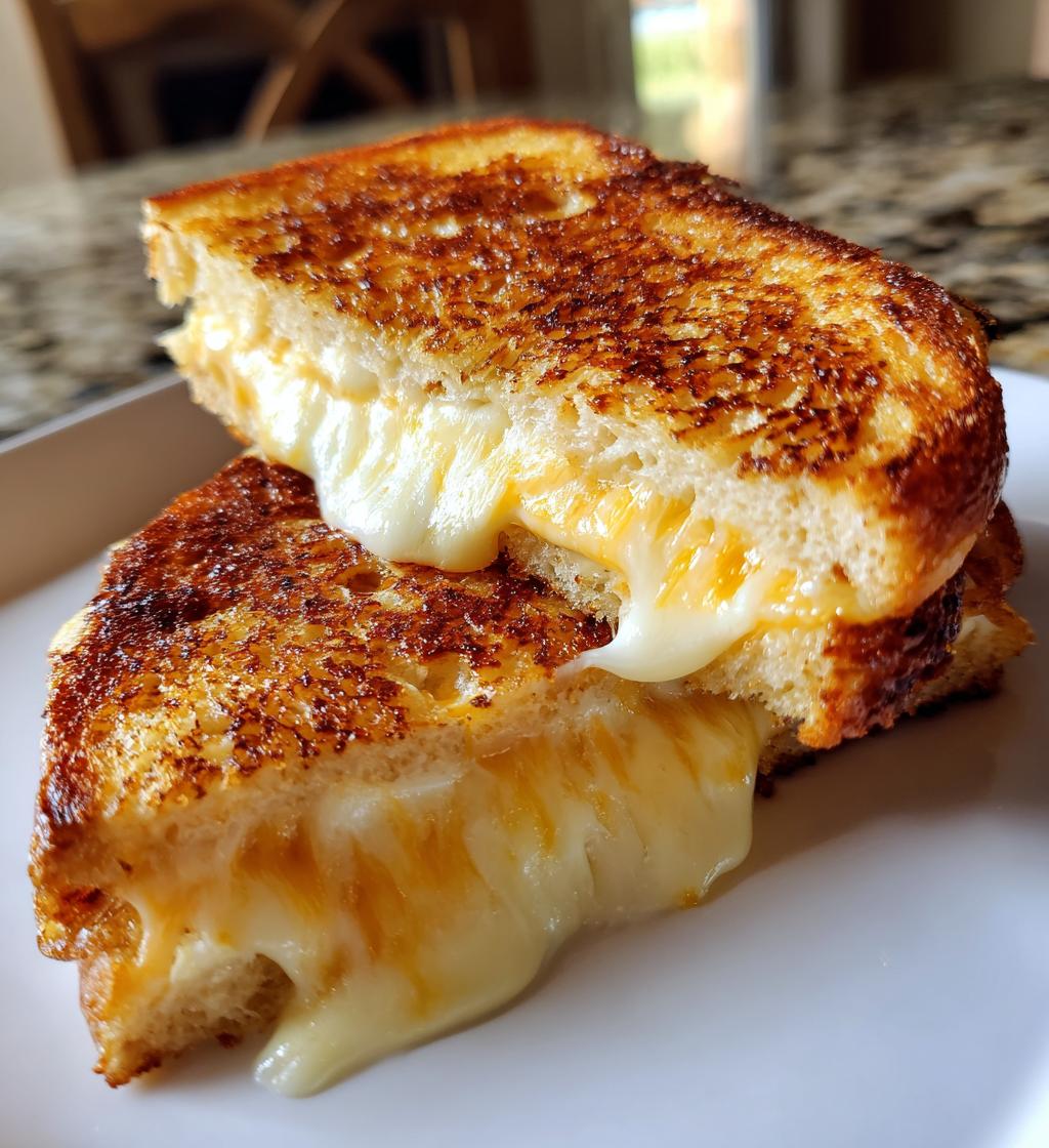 Air Fryer Grilled Cheese Sandwich