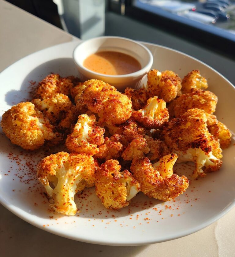 Easy Air Fryer Cauliflower Bites