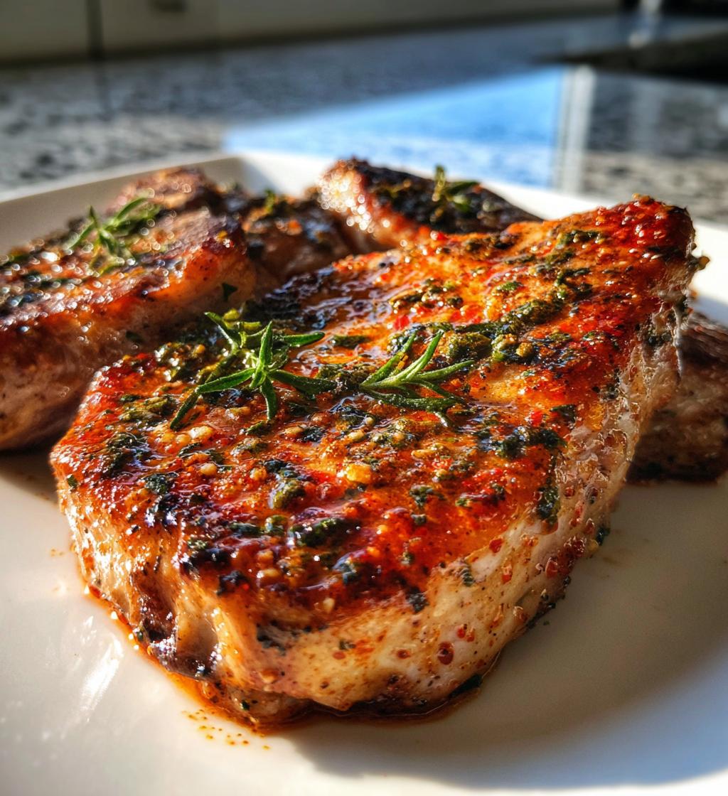 Easy Air Fryer Pork Chops