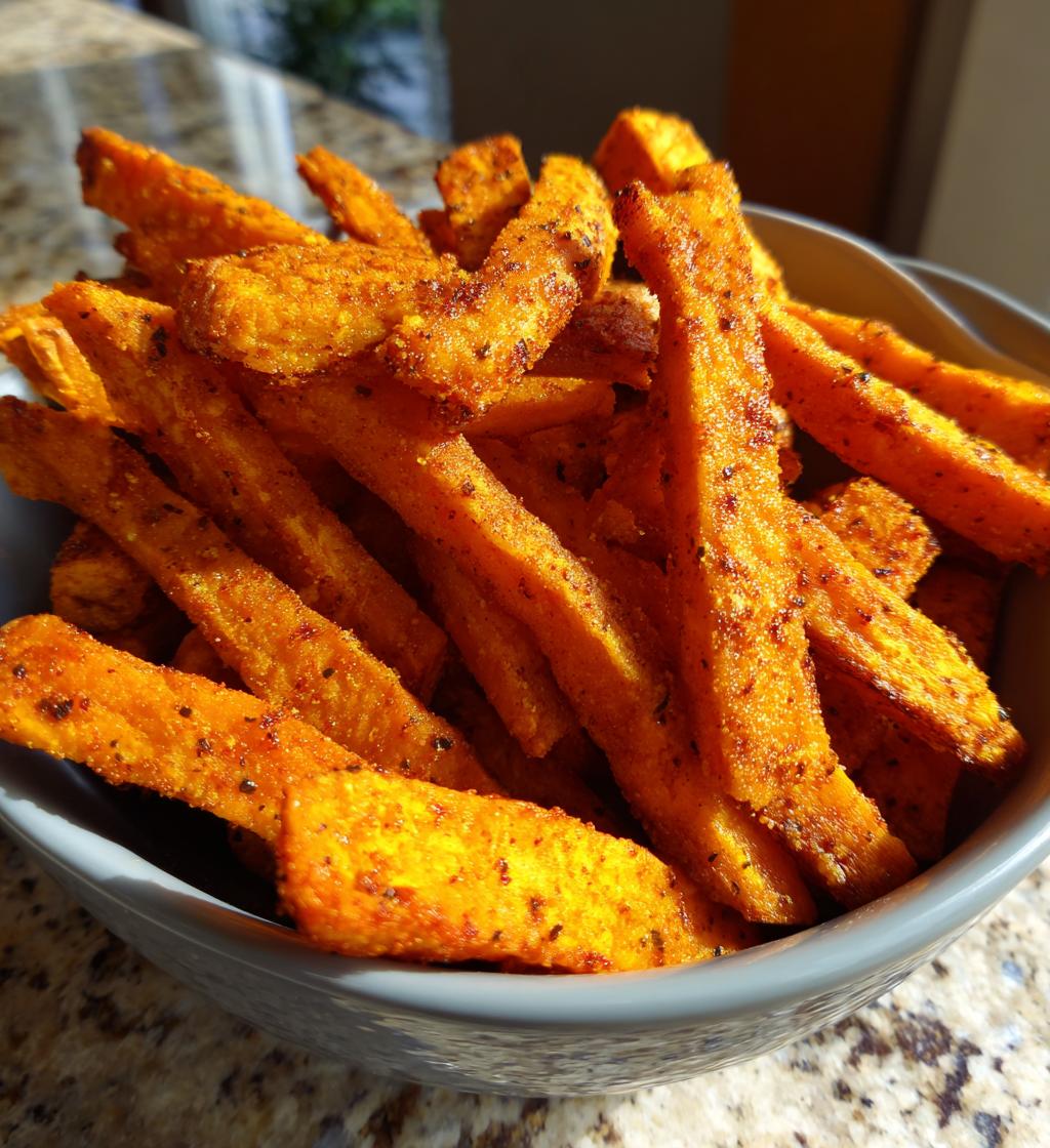 Easy Air Fryer Sweet Potato Fries