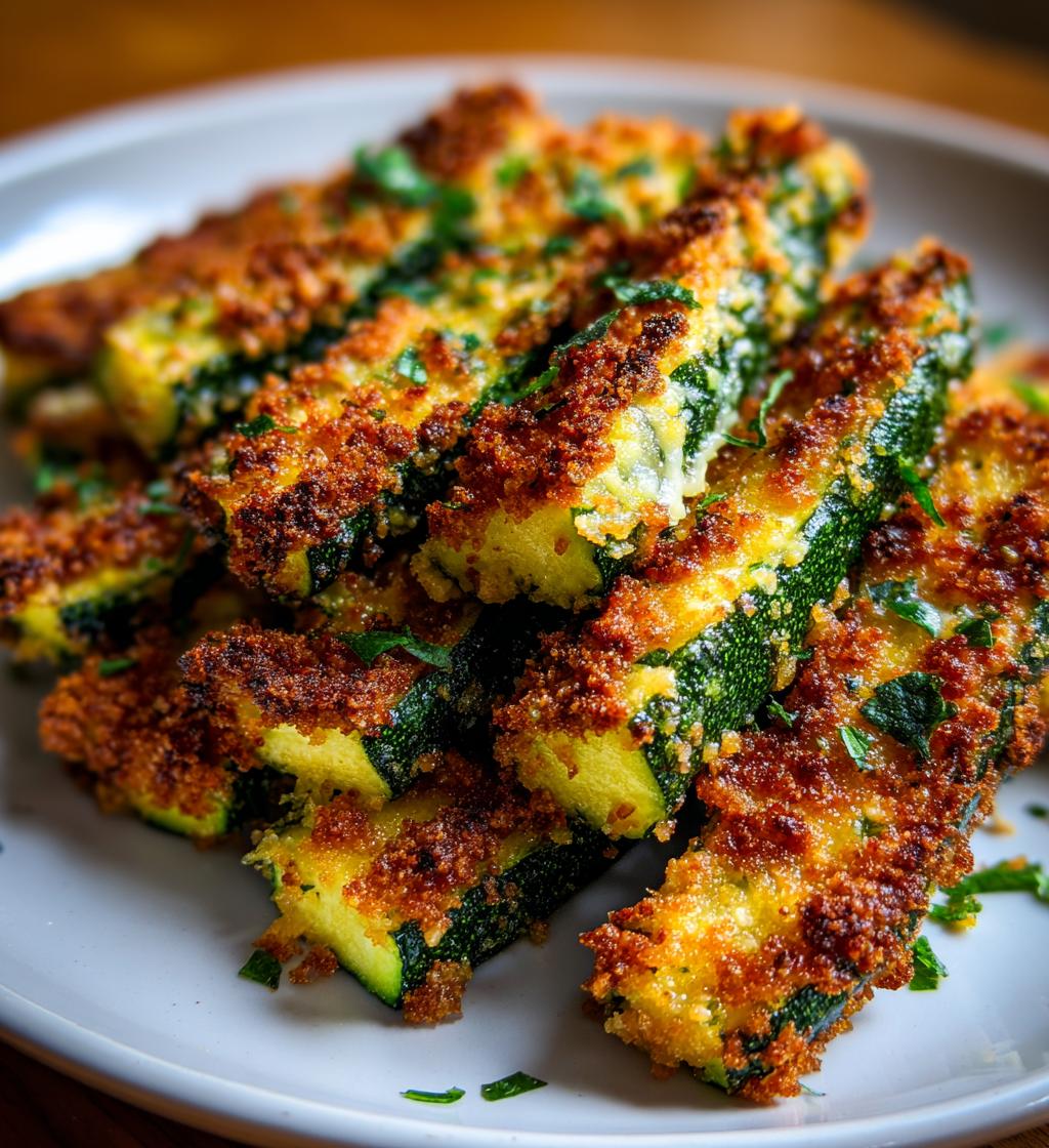 Easy Air Fryer Zucchini Fries