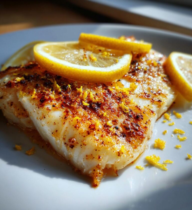 Healthy Air Fryer Cod with Lemon