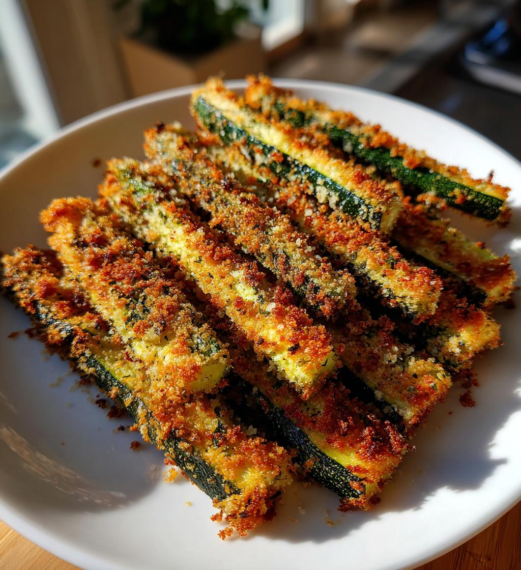 Healthy Air Fryer Zucchini Fries