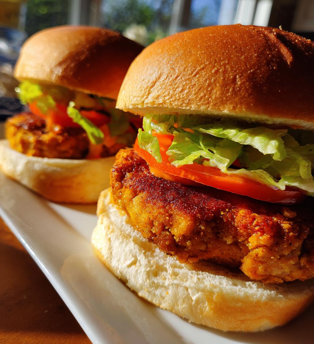 air fryer chicken burgers ground