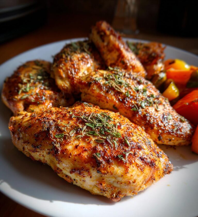 air fryer chicken dinner