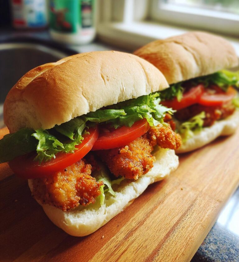air fryer chicken fillet sandwich