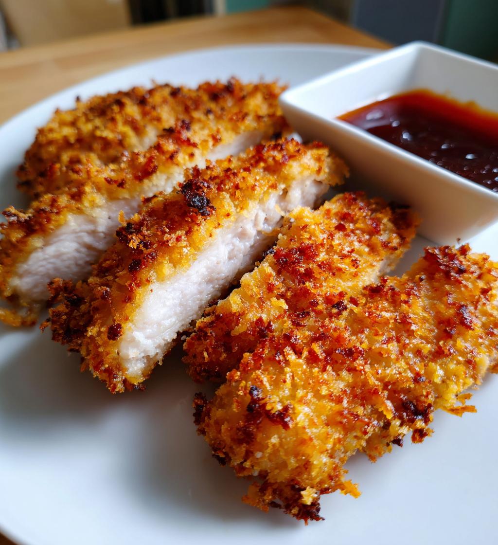 air fryer chicken katsu