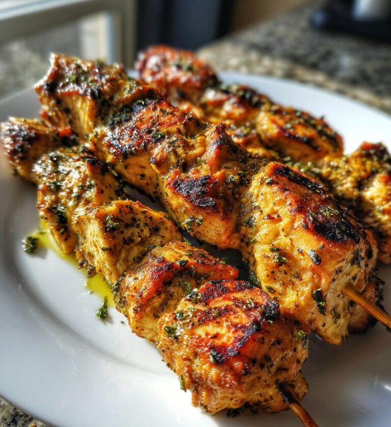 air fryer chicken kebab