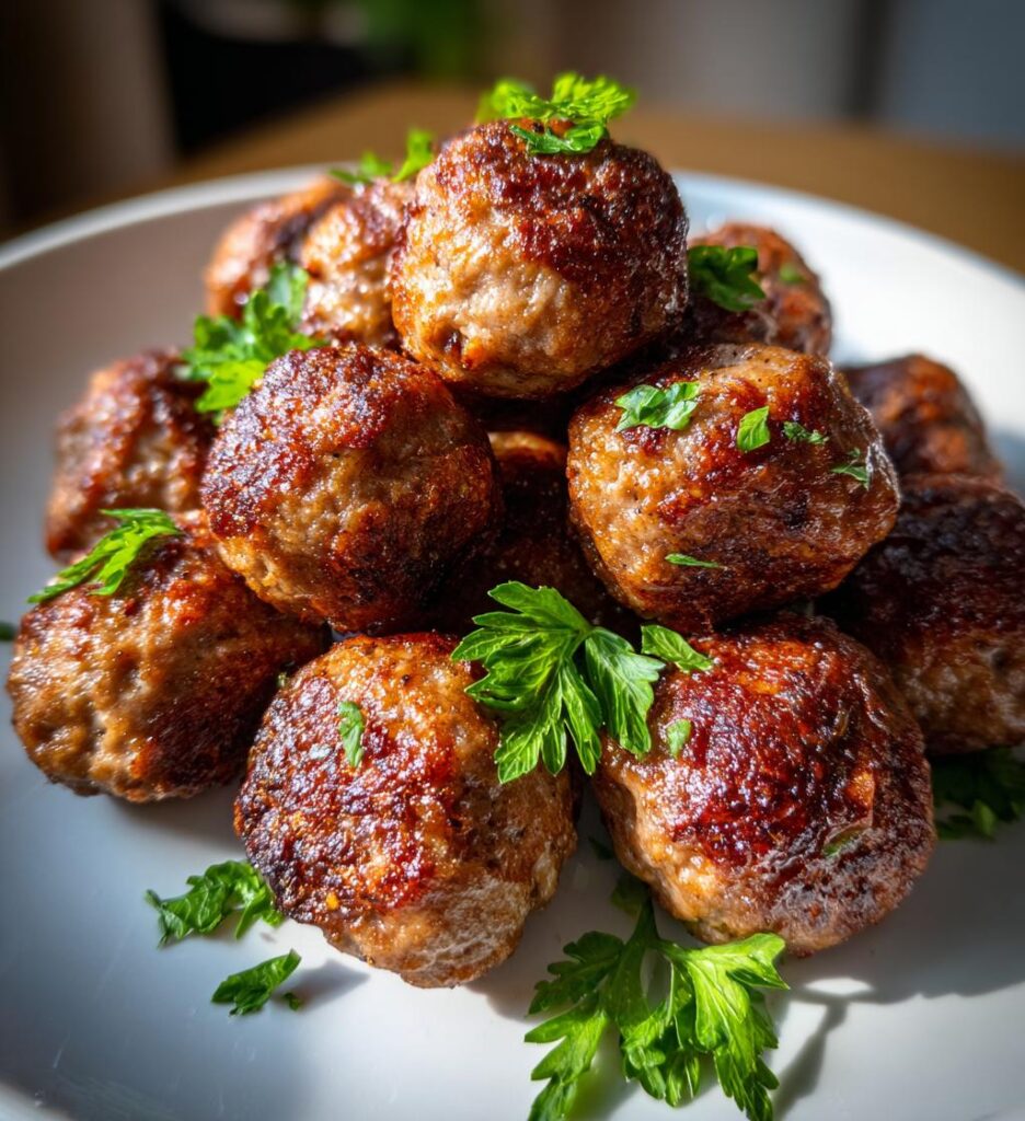 air fryer chicken meatballs