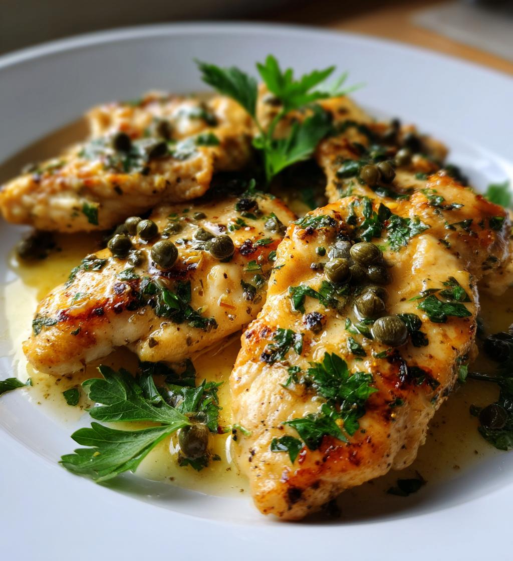 air fryer chicken piccata