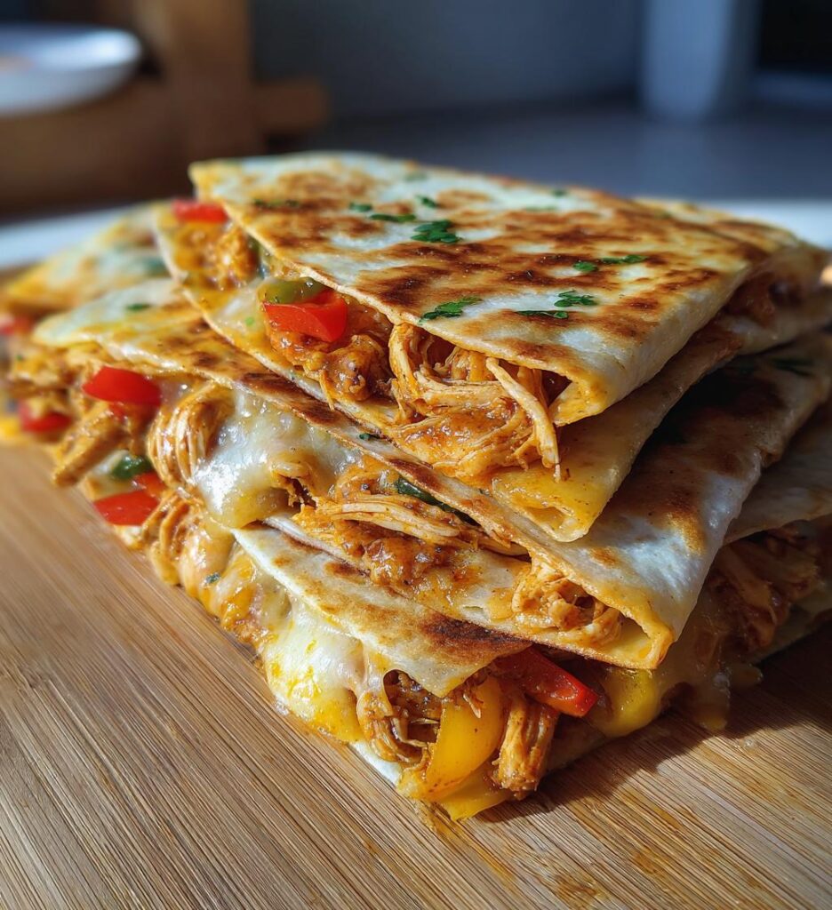 air fryer chicken quesadilla