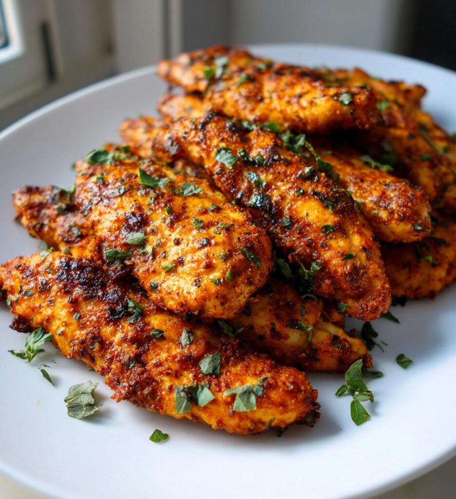 air fryer chicken tenders unbreaded