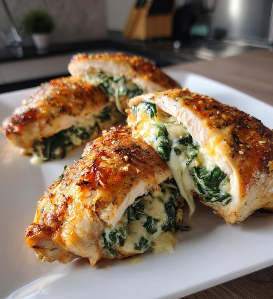 air fryer stuffed chicken fillet recipes easy