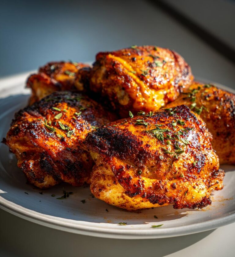 bone in skinless chicken thigh recipes air fryer