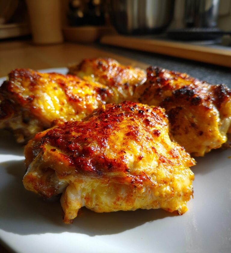 skin on bone in chicken thigh recipes air fryer