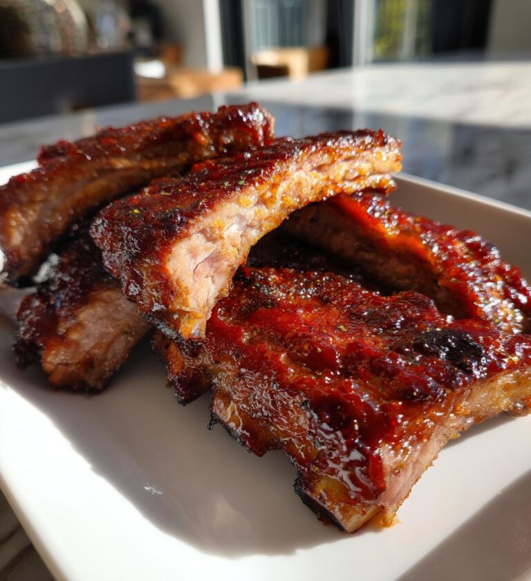 15-Minute Air Fryer BBQ Ribs