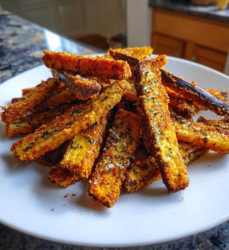 15-Minute Air Fryer Eggplant Fries