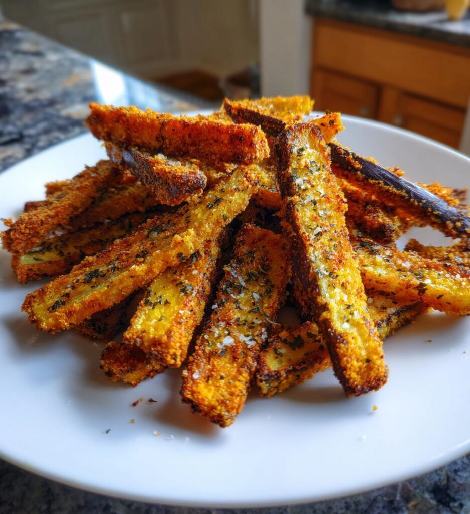 15-Minute Air Fryer Eggplant Fries