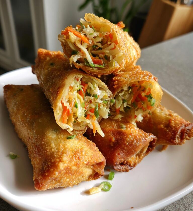 15-Minute Air Fryer Veggie Egg Rolls