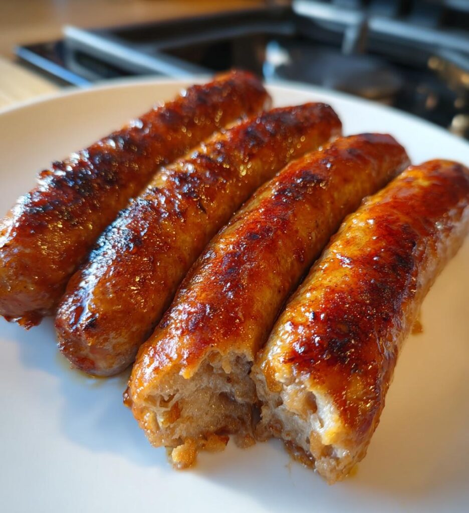 Easy Air Fryer Chicken Sausages