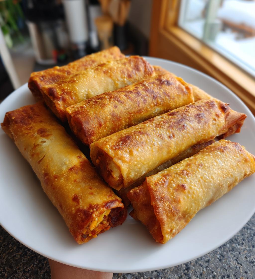 Easy Air Fryer Egg Rolls