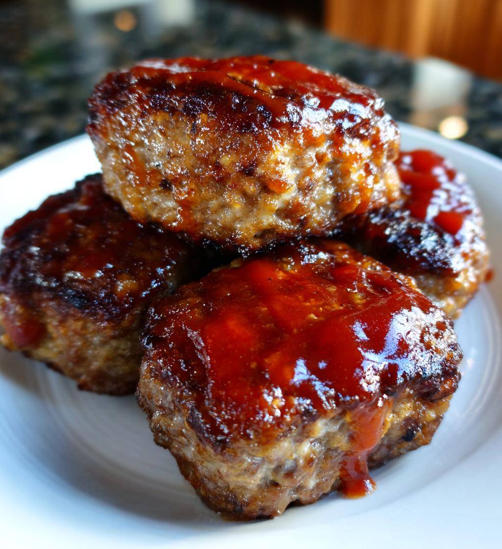 Easy Air Fryer Meatloaf Minis