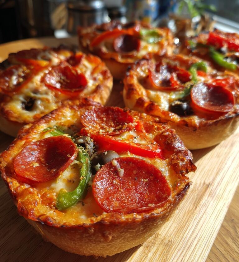 Easy Air Fryer Mini Pizzas