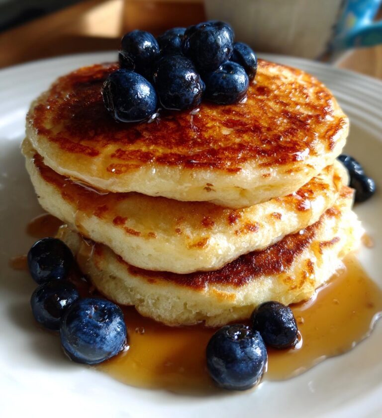 Easy Air Fryer Pancakes