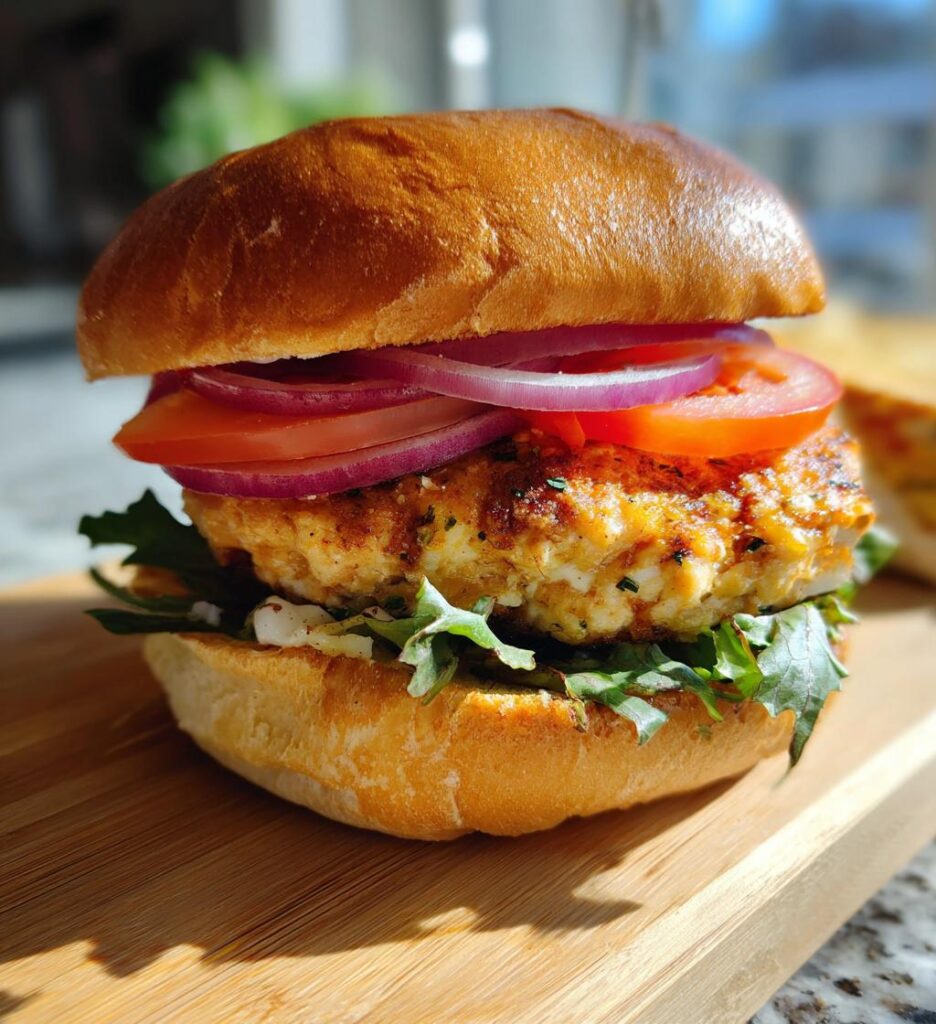Easy Air Fryer Turkey Burgers