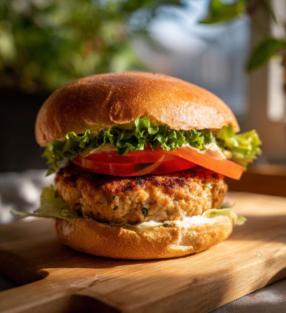 Healthy Air Fryer Turkey Burgers