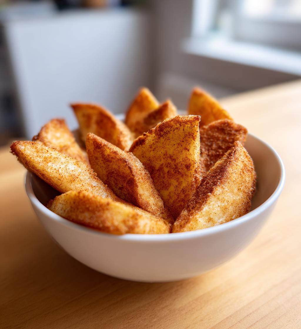 air fryer apple fries