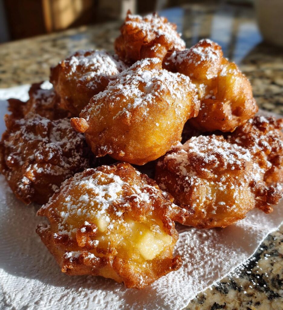 air fryer apple fritters