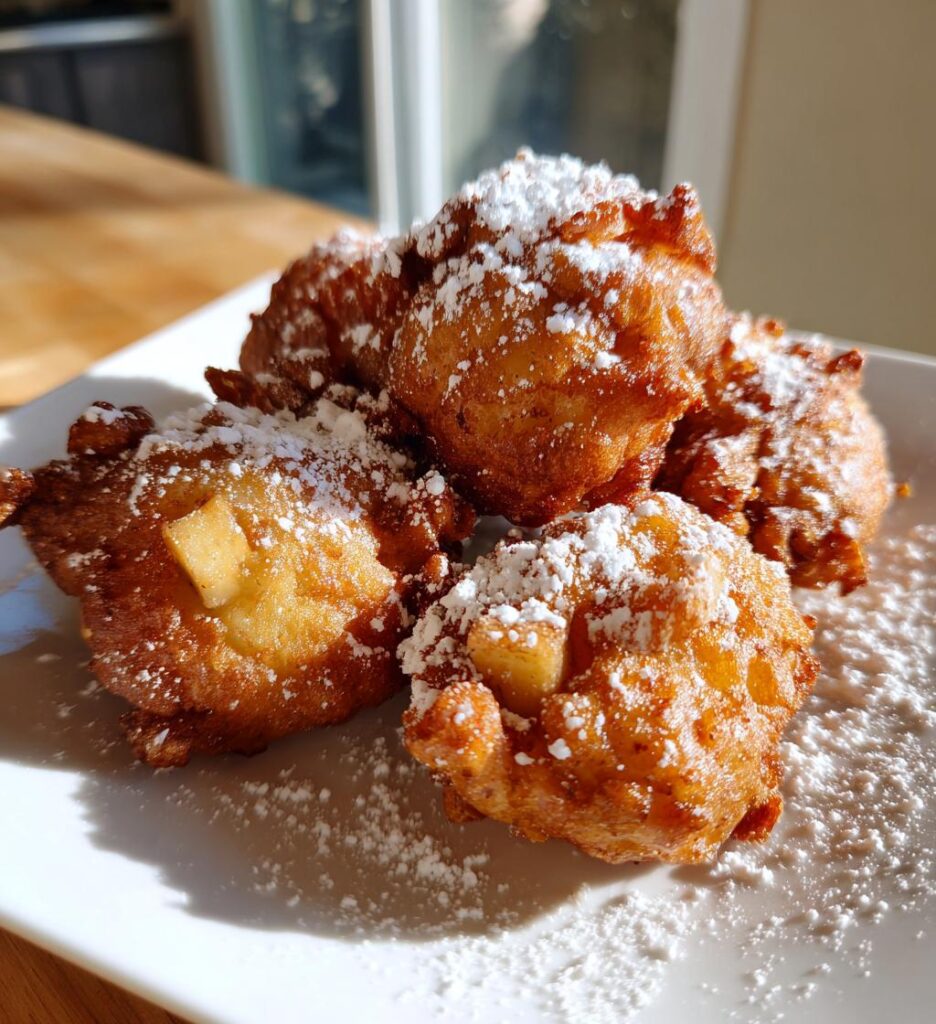 air fryer apple fritters recipe easy