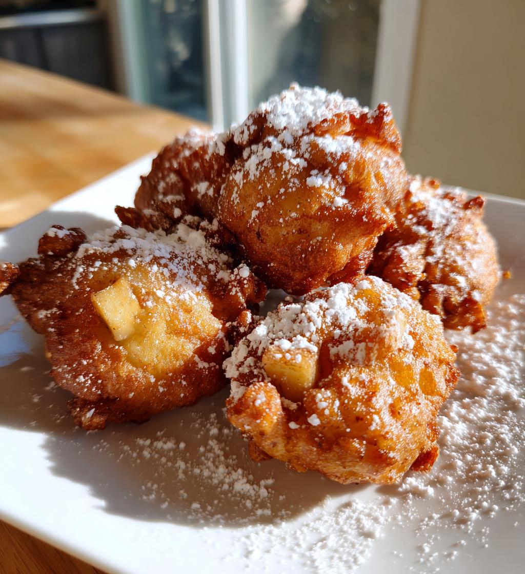 air fryer apple fritters recipe easy