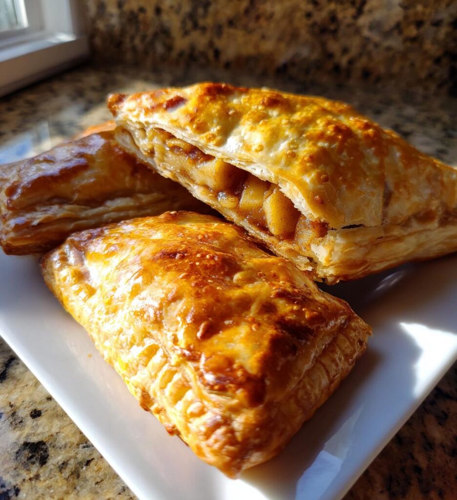 air fryer apple turnovers