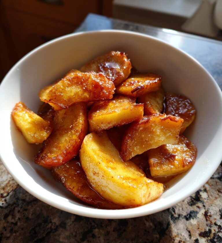 air fryer apples and cinnamon