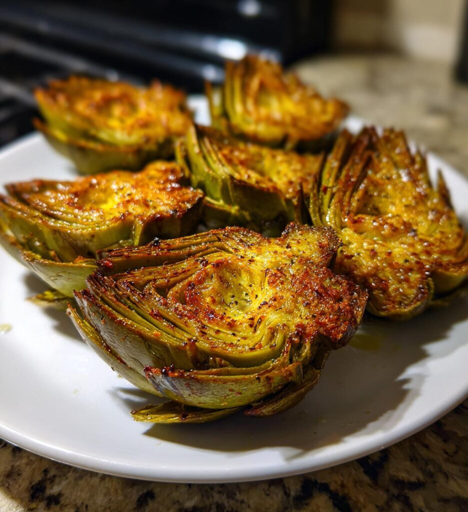 air fryer artichoke hearts