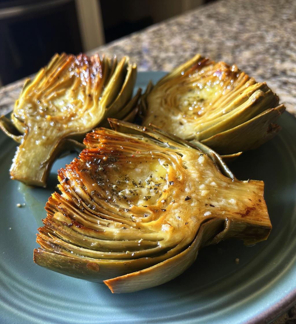 air fryer artichoke
